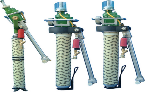 The MQTB-65/2.0 pneumatic outrigger drill rig