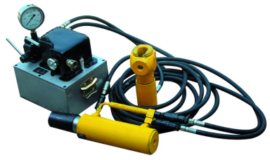 The MQ15-180/63 mining anchor cable tensioning equipment utilizes compressed air as the power source for its pneumatic gear motor,